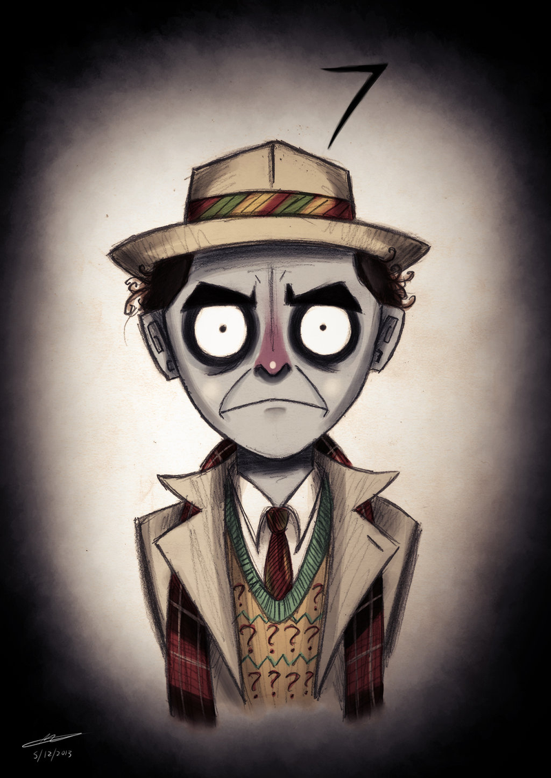Illustration for article titled What if Tim Burton created Doctor Who?